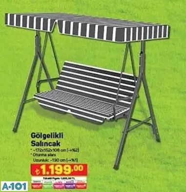 GÖLGELİKLİ SALINCAK GÖLGELİKLİ SALINCAK